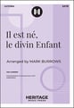 Il est ne, le divin Enfant SATB choral sheet music cover